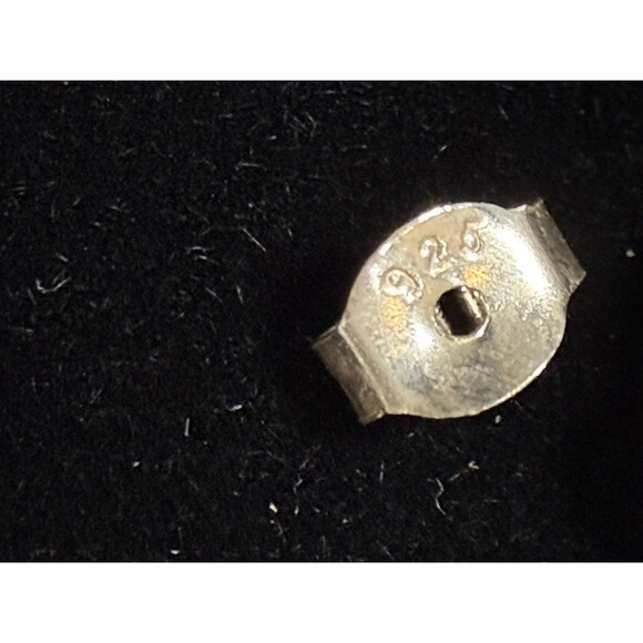 Dee Berkley Jewerly VINTAGE Earrings Sterling Silver Peridot Marcasite DBJ - Picture 10 of 13